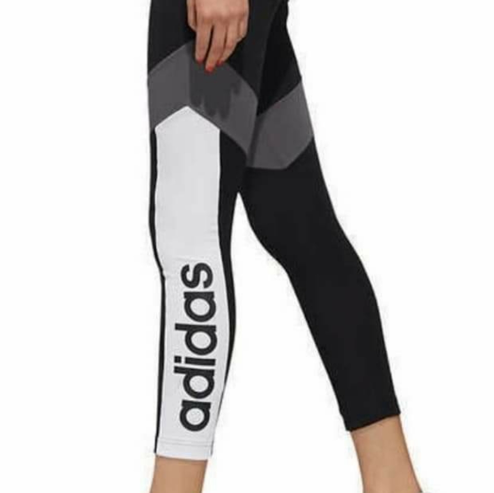 Adidas womens design 2 move colorblock leggings